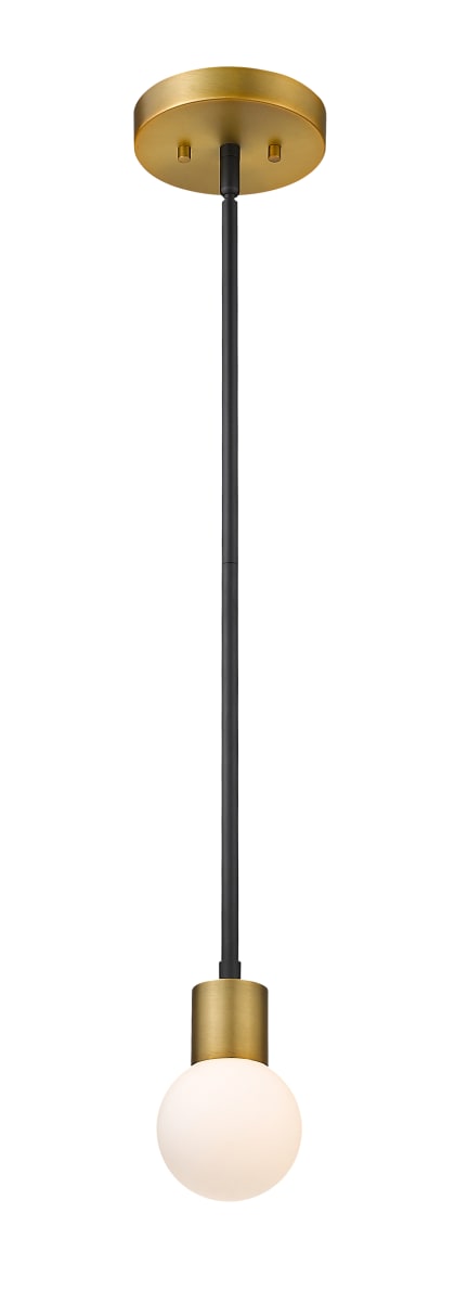 Z-Lite 621MP-MB-FB Matte Black / Foundry Brass Neutra 6