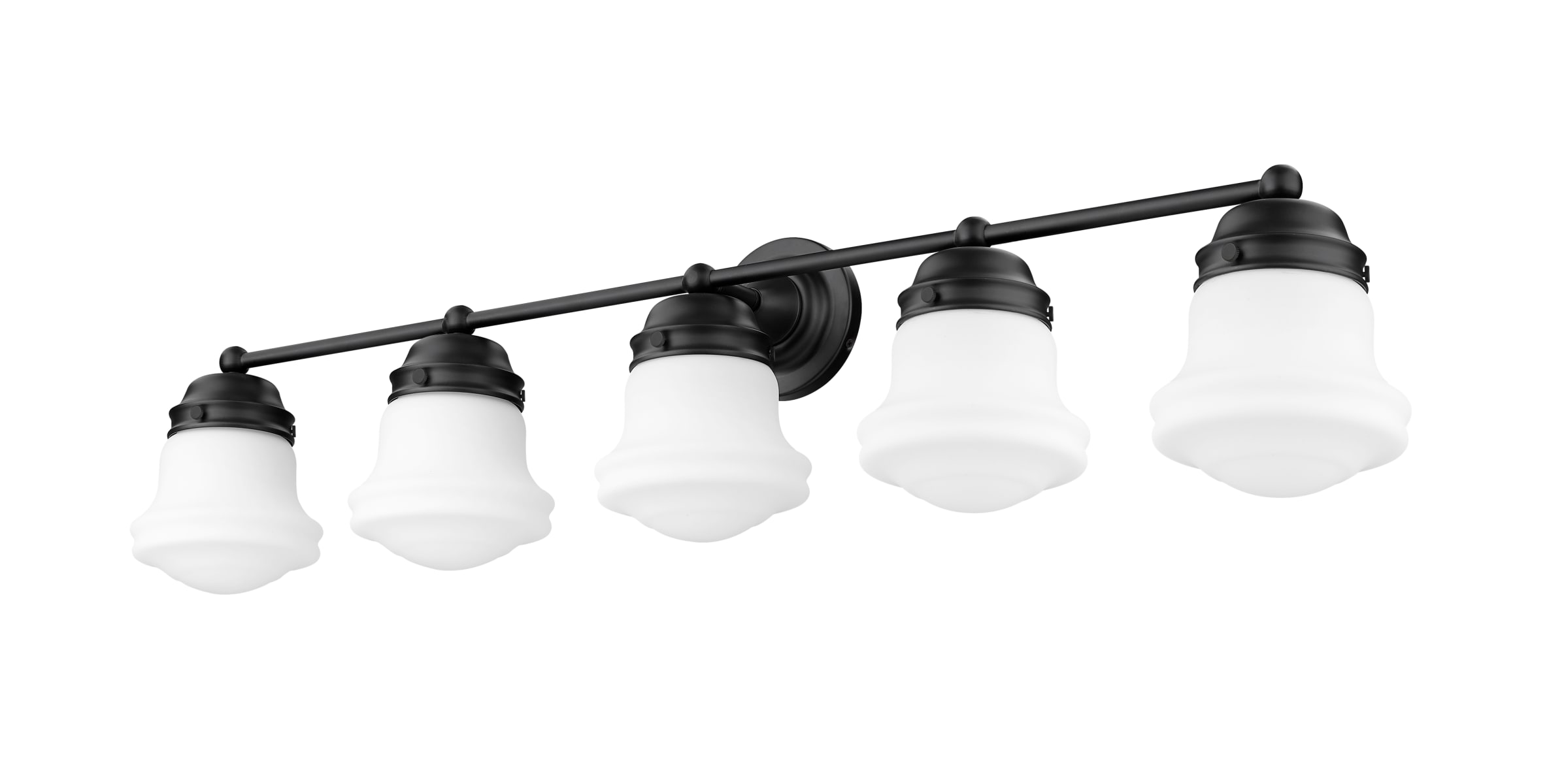 Z-Lite 735-5V-MB Matte Black Vaughn 5 Light 41