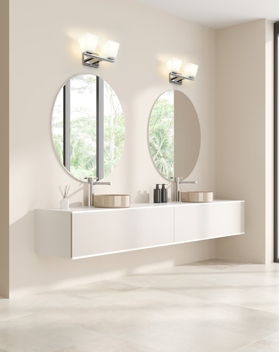 Z-Lite 7514-2V-BN Brushed Nickel Annalise 2 Light 7
