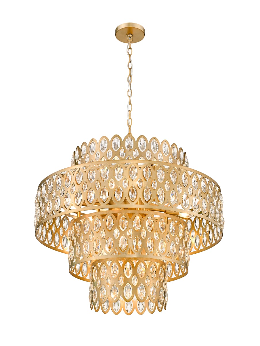 爆買い Z-Lite 822P26-HB Heirloom Brass Dealey 13 Light 26 ウェア