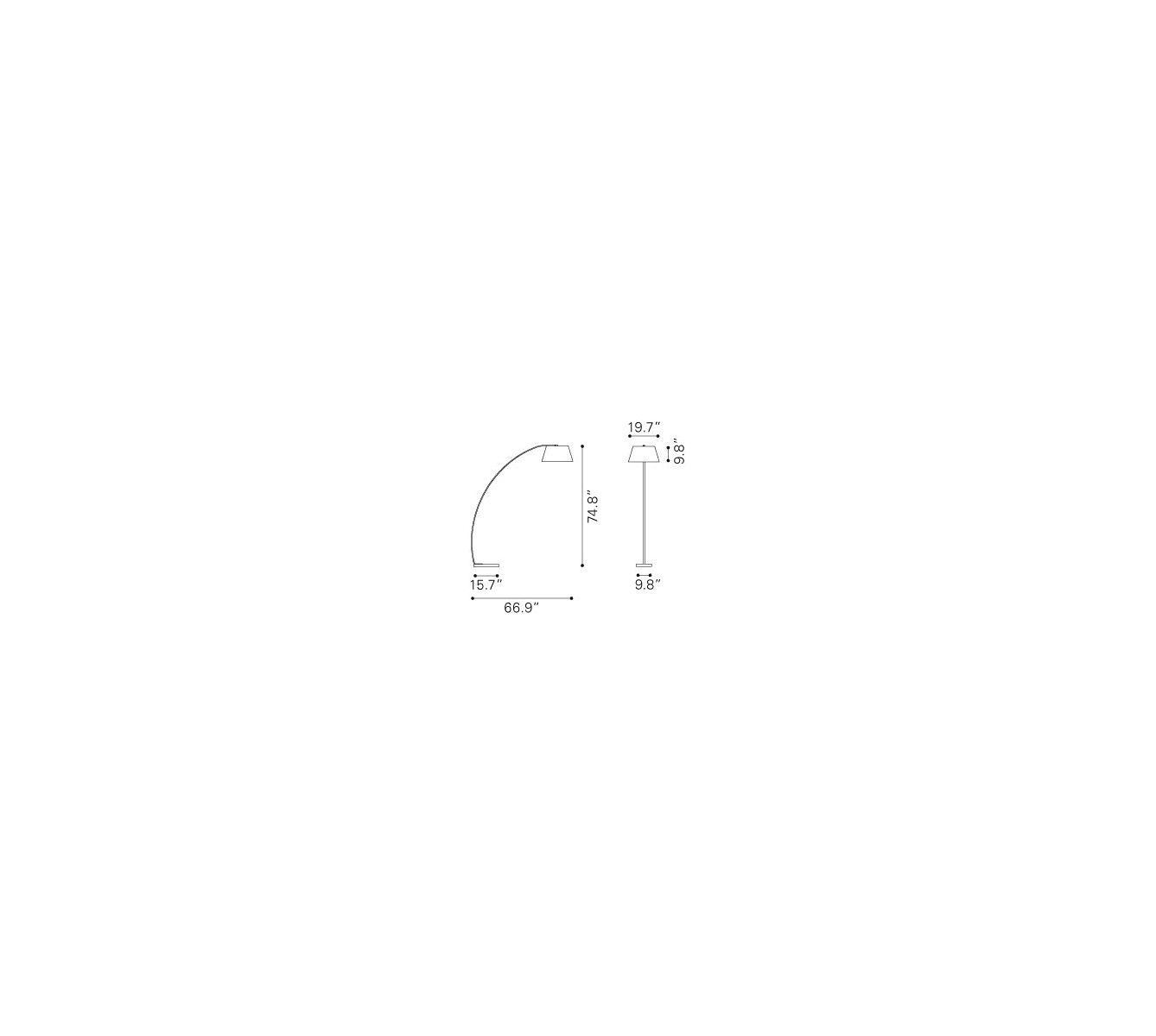 Zuo Modern Vortex Floor Lamp