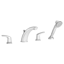 Polished Chrome American Standard T052901.002 Delancey Roman Tub Faucet with Personal Shower