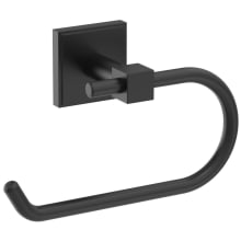 Franklin Brass Maxted Matte Black Wall Mount Euro Toilet Paper Holder in  the Toilet Paper Holders department at