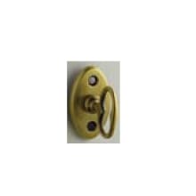 Baldwin 6751 Interior and Entrance Thumb turn Lock with Backplate for 2-1/4 Doo Lifetime Polished Brass 6751003
