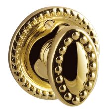 Baldwin 6751 Interior and Entrance Thumb turn Lock with Backplate for 2-1/4 Doo Lifetime Polished Brass 6751003