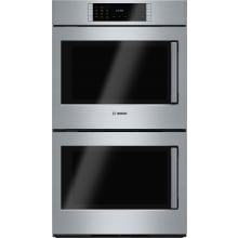 Bosch HBL8642UC 30 Inch 9.2 Cu. Ft. Double Wall Oven with