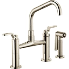 Showhouse By Moen S713sl Stainless Steel Double Handle Bridge