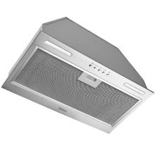 Broan Pm390 Silver 240 390 Cfm Custom Range Hood Insert With Incandescent Lighting From The Insert Collection Faucet Com