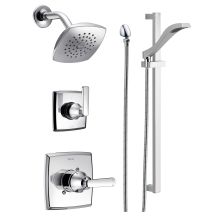 Delta Dss Vero 1701 Chrome Monitor 17 Series Dual Function Pressure Balanced Shower System With Integrated Volume Control Shower Head And Hand Shower Includes Rough In Valves Faucet Com Vero 17 series shower set (t17253) vero 3 setting diverter (t11853) hand shower set with 24 slide bar and 69 hose (57530). delta dss vero 1701 chrome monitor 17