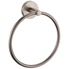 Design House 538355 Satin Nickel Satin Nickel Towel Ring from the ...