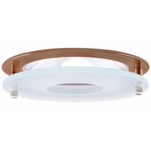 Elco Lighting EL926G 4” Clear Reflector with Suspended Frosted Glass EL926