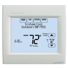 Honeywell TH7220U1035 TH7000 Series 7-Day Touchscreen Programmable  Thermostat with Automatic/Manual Changeover