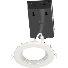 Juno Lighting WF4 SWW5 90CRI MB M6 Matte Black 4 Selectable Color  Temperature LED Recessed Wafer Light - IC Rated and Airtight 
