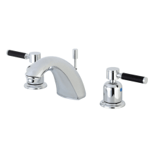 Chrome Central Brass 1177-A 1.2 GPM Double Handle Shelf Back Bathroom 
