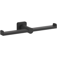 ASI 7305-2-41 Matte Black - Toilet Tissue Holder - Double - Powder Coated Stainless - Surface Mounted