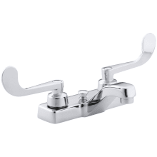 Kohler K 7305 Kn Cp Polished Chrome Triton 0 5 Gpm Centerset Bathroom Faucet With Vandal Resistant Aerator Less Handles Faucet Com