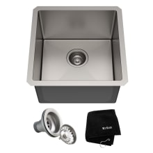 Kohler K 3894 Na N A Vault 24 Undermount Single Basin Stainless Steel Kitchen Sink Faucet Com
