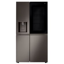 Samsung 28.6 Cu. Ft. Fingerprint Resistant Black Stainless Steel French  Door Refrigerator, Albert Lee