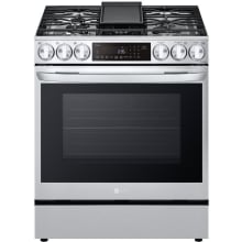 LG SIGNATURE GAS STOVE WITH GRIDDLE M:LUTD4919SN✨100-90 day financing✨No  credit needed, no interest - Appliances - Atlanta, Georgia