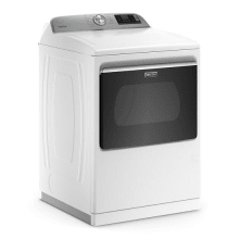 LG DLG7401WE 27 Inch Smart Gas Dryer with 7.3 Cu. Ft. Capacity, 8 Dry  Cycles, 12 Dry Options, Sensor Dry, EasyLoad™ Door, ThinQ® Technology,  SmartDiagnosis™, and Energy Star Certified: White