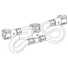 Moen 114307 Chrome Hose Kit for the Moen7590 Series Faucets ...