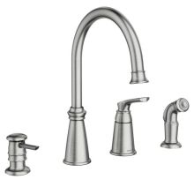 Delta 4380-AR-DST Pilar Kitchen Faucet with Side | Build.com