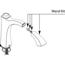 American Standard M950242 0020a Chrome Replacement Spray Assembly