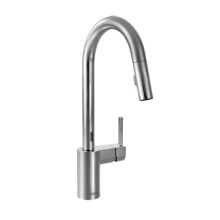 Moen Ca87003csl Classic Stainless Anabelle Single Handle Kitchen Faucet With Pullout Spray And Soap Dispenser Faucetdirect Com
