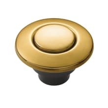 ROHL Decorative Luxury Air Activated Switch Button Only for Waste Disposal  - Unlacquered Brass