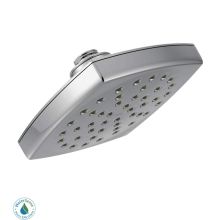 Brushed Nickel Moen S6340BN 90 Degree 6 Single-Function Showerhead with Immersion Technology at 2.5 GPM Flow Rate 