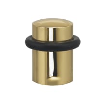 Deltana UFBD4505U15A Solid Brass 1 1/2-Inch Round Universal Floor Bumper Dome Cap 