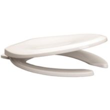 PROFLO PFTSHEC2000 White Elongated Closed Front Toilet Seat & Lid PROFLO PFTSHEC2000 White Elongated Closed Front Toilet Seat & Lid