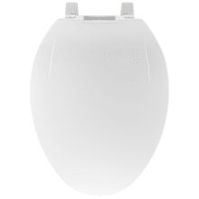 Almond Bemis 500EC 146 Wood Round Toilet Seat With Easy Clean /& Change Hinge