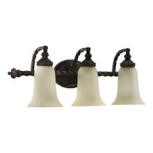 Roseto Vxbf75153blwl Black Walnut Luca 3 Light 23 Wide Bathroom Vanity Light Lightingdirect Com
