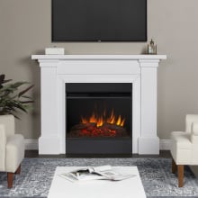 Dimplex X-GDS28L8-1802W Glossy White Jean 5118 BTU 50 Inch Wide Free  Standing Vent Free Electric Fireplace with Included Remote Control -  VentingPipe.com