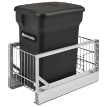 Rev-A-Shelf Double Pull Out Kitchen Cabinet 35 Qt Trash Can, 5349