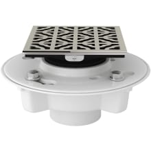 Stainless Steel PROFLO PF42820 2" or 3" PVC Shower Drain 