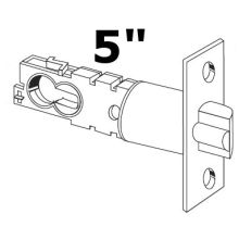 Schlage 11068605 A Series Square Corner Spring Latch with 2-3/8 Backset with 1 Face Bright Brass Finish