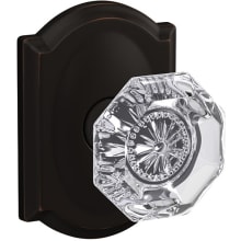 Schlage Door Hardware - Custom Alexandria Glass Knob with Collins Trim