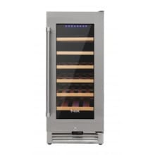 Edgestar twr215ess 21 bottle freestanding dual shop zone stainless steel wine cooler