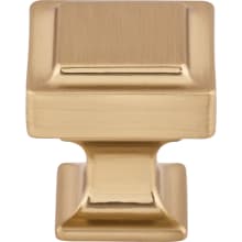 Top Knobs TK702AG Ascendra 1-1/4 Inch Square Cabinet Knob | Build.com