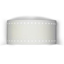 Paros 14" Ceramic Wall Sconce from the Islands of Light Collection