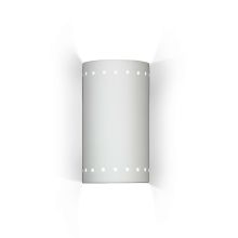 Gran Melos 7" Ceramic Wall Sconce from the Islands of Light Collection