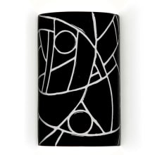 Picasso 10" Ceramic Wall Sconce from the Mosaic Collection