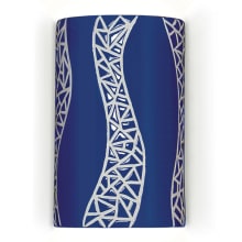 Passage 10" Ceramic Wall Sconce from the Mosaic Collection