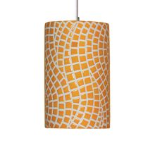 "Channels" Single Light Pendant from the Mosaic Collection