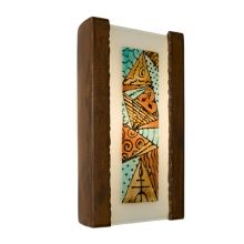 Abstract 1 Light Wall Washer Sconce from the reFusion Collection