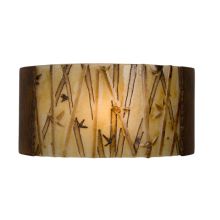 Asia 1 Light Wall Washer Sconce from the reFusion Collection