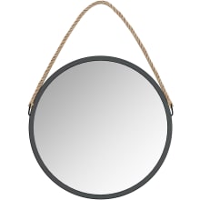 Bolan 23-5/8" Diameter Circular Flat Metal Accent Mirror