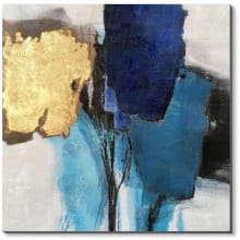 Modern 30" x 40" Encompass Frameless Abstract Painting on Canvas